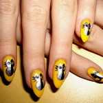 Маникюр на Хэллоуин