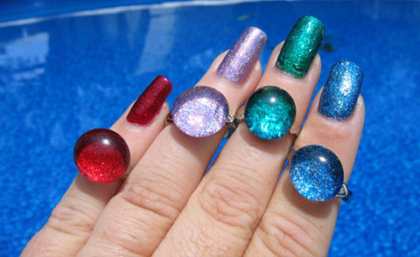 Маникюр осень 2011