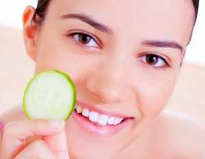 Маски из огурца