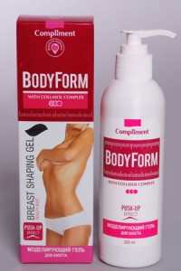 Моделирующий гель для бюста от BodyForm. Отзыв