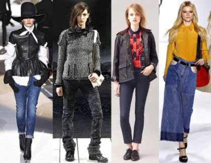 Модные джинсы 2012