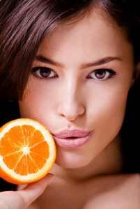 Натуральные маски для лица из цитрусовых