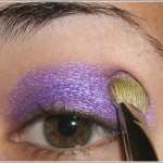 Фото-урок макияжа: нежный пурпурный
