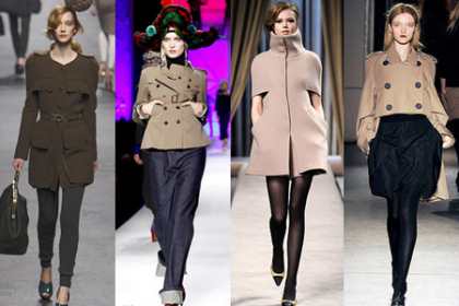 Модные пальто сезона осень-зима 2011-2012
