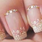 Свадебный маникюр и рисунки на ногтях. Фото