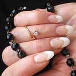 Свадебный маникюр и рисунки на ногтях. Фото