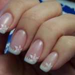 Свадебный маникюр и рисунки на ногтях. Фото
