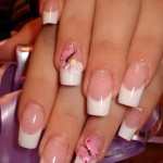 Свадебный маникюр и рисунки на ногтях. Фото