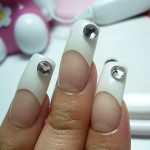 Свадебный маникюр и рисунки на ногтях. Фото