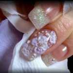 Свадебный маникюр и рисунки на ногтях. Фото