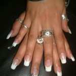 Свадебный маникюр и рисунки на ногтях. Фото