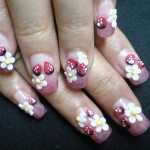Свадебный маникюр и рисунки на ногтях. Фото