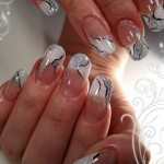 Свадебный маникюр и рисунки на ногтях. Фото