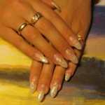 Свадебный маникюр и рисунки на ногтях. Фото