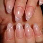 Свадебный маникюр и рисунки на ногтях. Фото