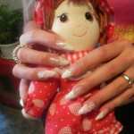 Свадебный маникюр и рисунки на ногтях. Фото