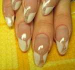 Свадебный маникюр и рисунки на ногтях. Фото