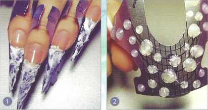 Свадебный рисунок на ногтях "Жемчуг для невесты&amp;#187