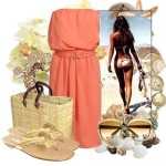 Варианты сочетания одежды для пляжа