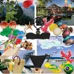 Варианты сочетания одежды для пляжа