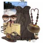 Варианты сочетания одежды для пляжа