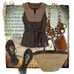 Варианты сочетания одежды для пляжа