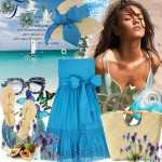 Варианты сочетания одежды для пляжа