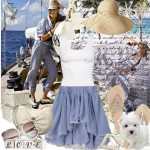 Варианты сочетания одежды для пляжа