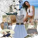 Варианты сочетания одежды для пляжа