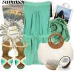 Варианты сочетания одежды для пляжа