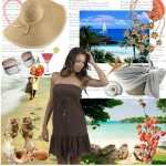 Варианты сочетания одежды для пляжа