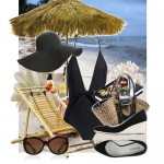 Варианты сочетания одежды для пляжа