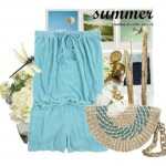 Варианты сочетания одежды для пляжа
