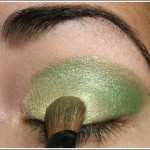 Фото-урок макияжа: яркий зеленый