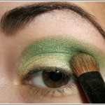 Фото-урок макияжа: яркий зеленый