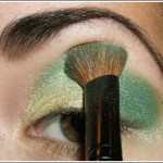 Фото-урок макияжа: яркий зеленый