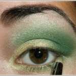 Фото-урок макияжа: яркий зеленый