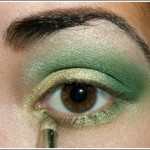 Фото-урок макияжа: яркий зеленый
