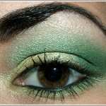 Фото-урок макияжа: яркий зеленый