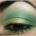Фото-урок макияжа: яркий зеленый