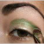 Фото-урок макияжа: яркий зеленый