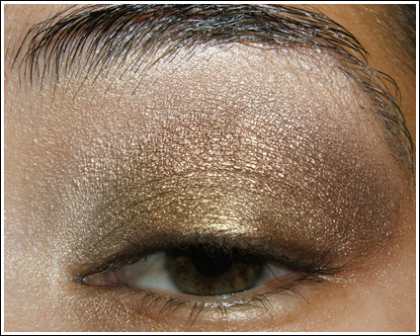 Фото-урок: золотистый макияж