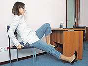 Зарядка в офисе